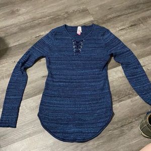 Knitted sweater tee
